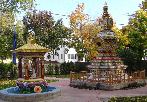 Kalachakra Stupa for Peace at Kurukulla Center